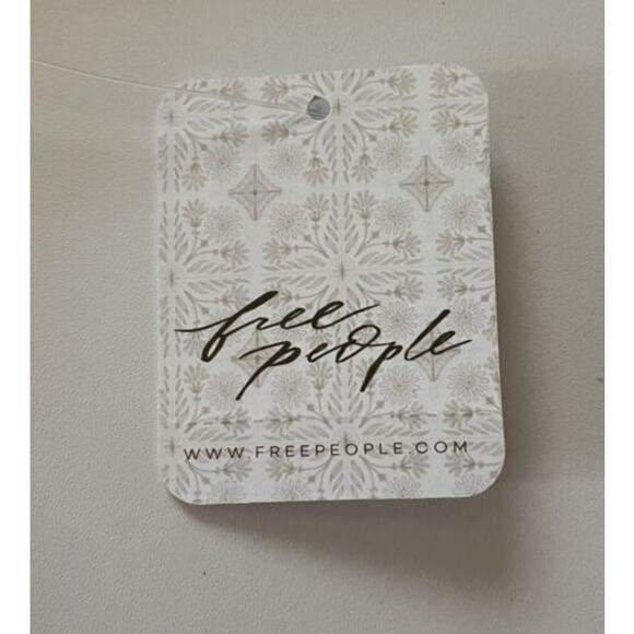 NWT Free People Ruched Long Sleeve Top Alabaster Small - Picture 5 of 6